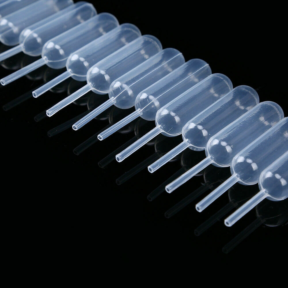 50pcs 4ml kitchen Squeeze Dropper Clear Plastic Dessert Cupcake Transfer Pipette