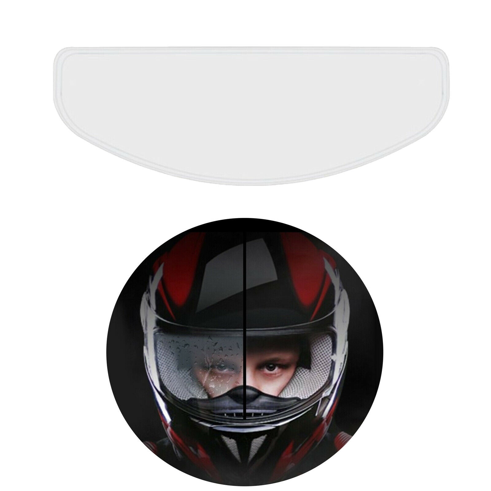 Anti-Fog Helmet Lens Film  Visor Fog