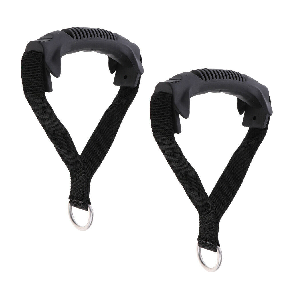 2 Pieces Handles Grip Pull Fitness Equipment Handlebar Workout Tool Supplies