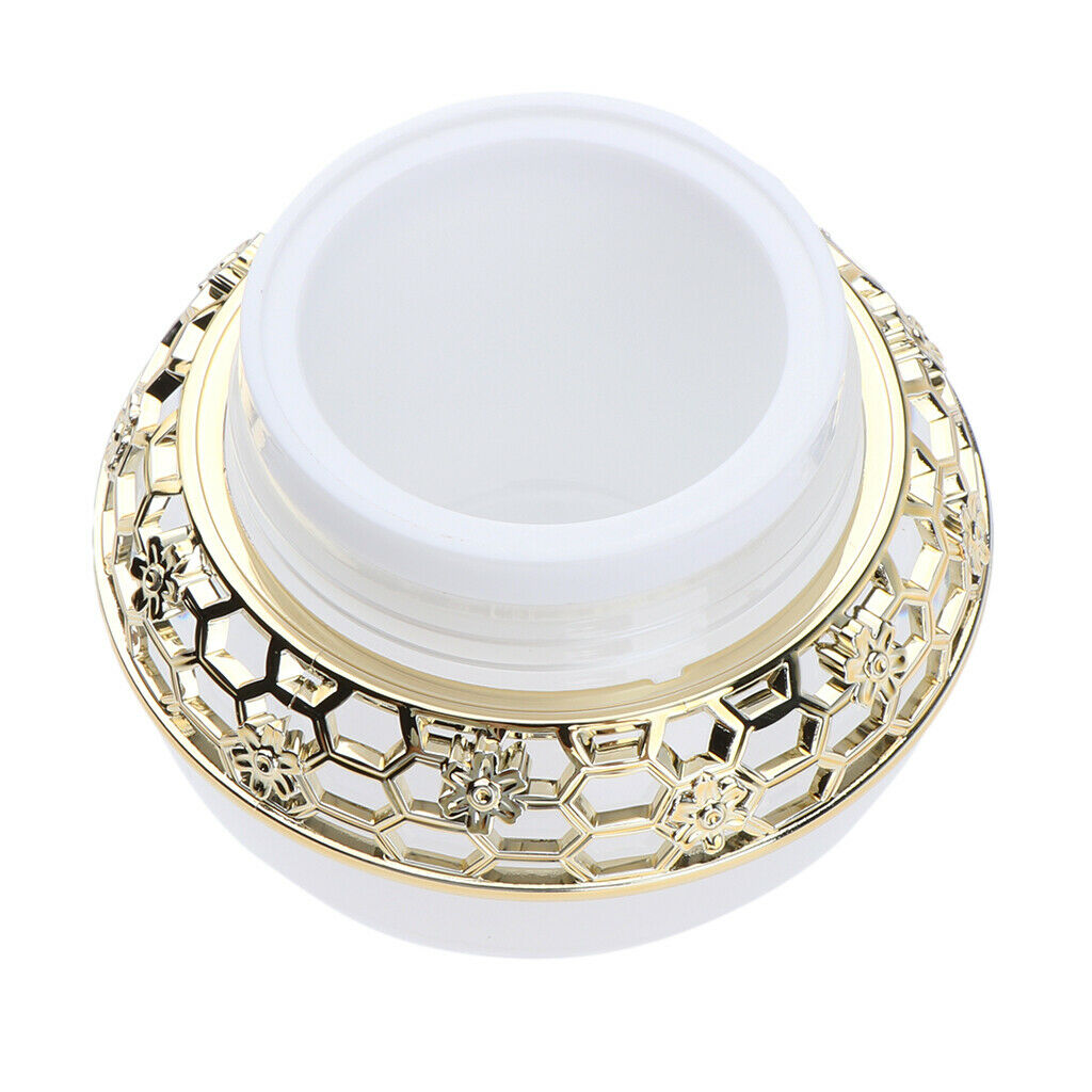 Low Profile 30g Jar Acrylic Empty Cosmetic Containers for Sugar Scrub, Powder,