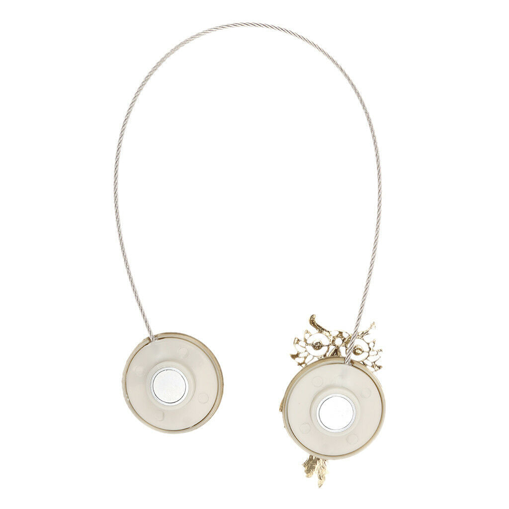 Novel Magnetic Window Door Curtain Tieback Chain Buckle Holdback Clip