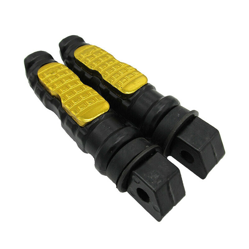 Universal 8MM Aluminum Motorcycle Bikes Scooter Foot Pegs Footpegs Rear Pedals