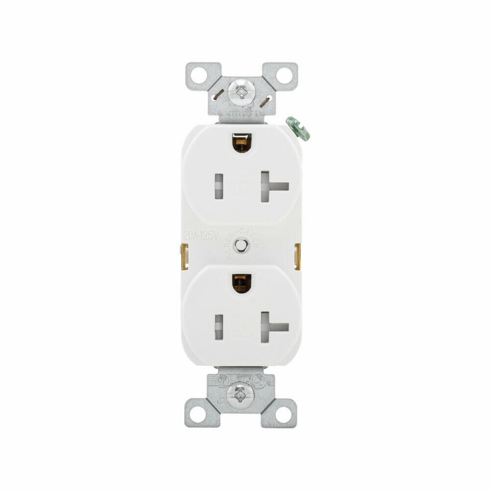 1pcs - EATON TRBR20W 20A 125V Tamper-resistant Duplex Receptacle NEMA 5-20R