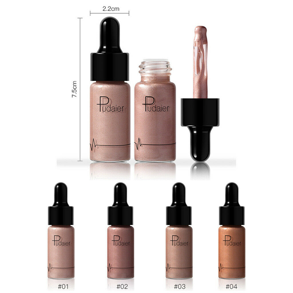 Liquid Highlighter Face Glow Concealer Foundation Bronzer 02# MOONLIGHT