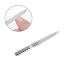 Stainless Steel Metal Nail Art Pedicure Tool Dual Sided File Manicure zj