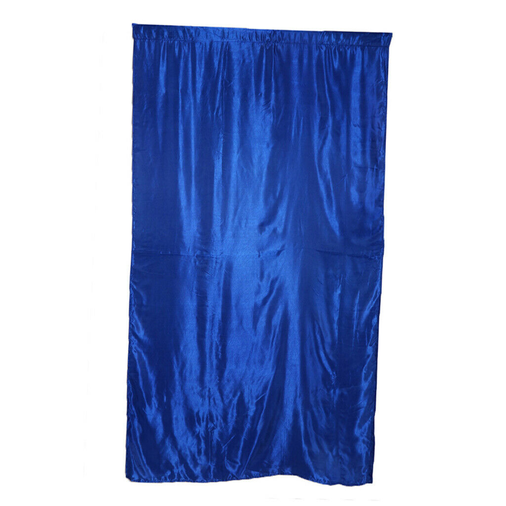100x200cm Modern Jacquard Window Room Control Shadow Curtain Blue