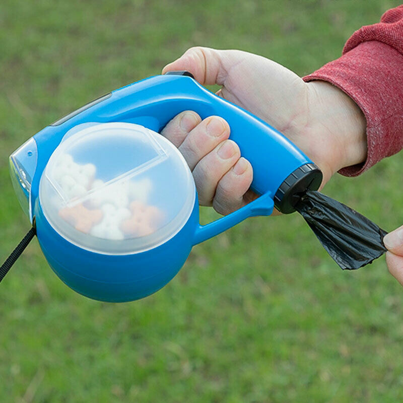 Leash Retractable for Dog Multifunction 6-en-1 - New