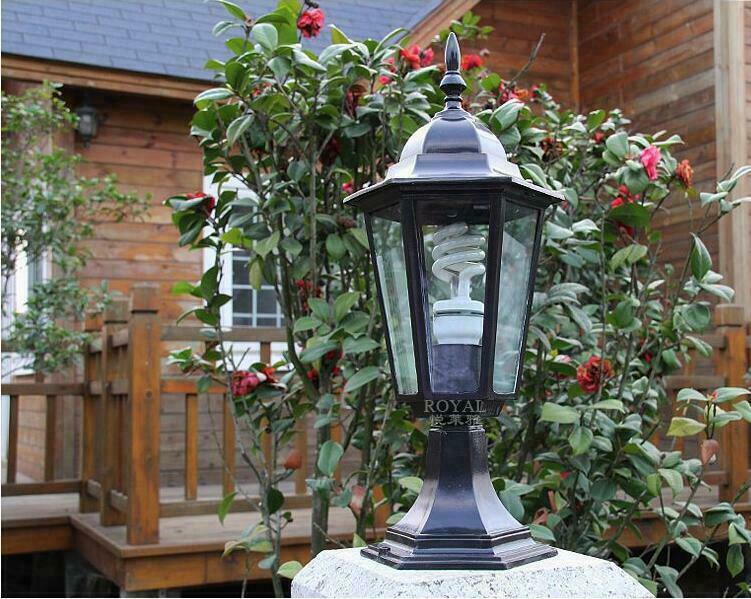 E27 Holder 90-260V Waterproof Outdoor Aluminium alloy Wall Lamp Sconce Lamp