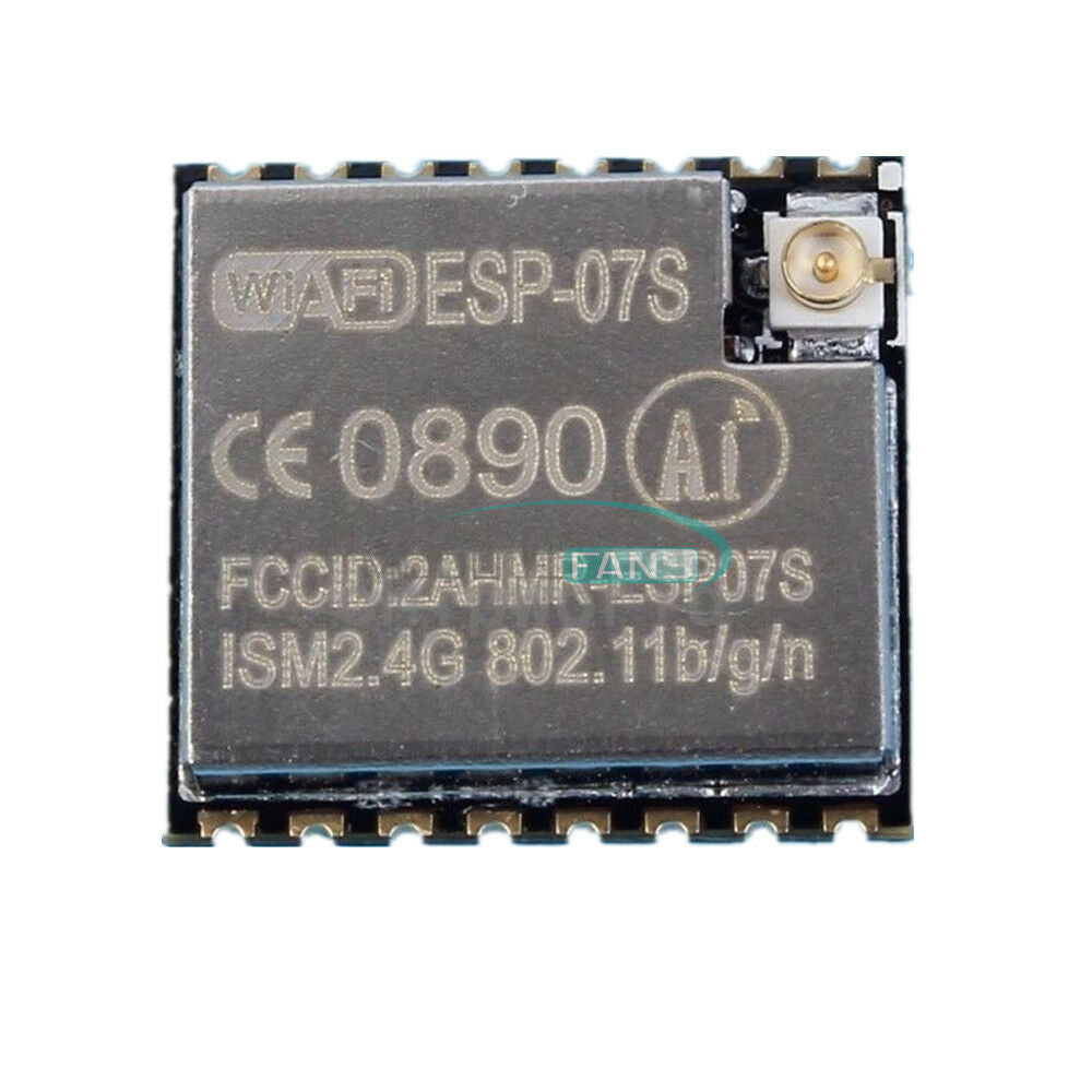 ESP-07S ESP8266 Serial To Wifi Wireless Module TCP/IP GPIO/PWM 3.0-3.6V 80mA