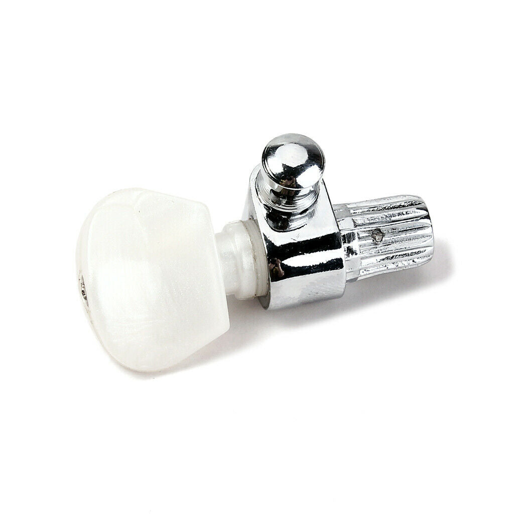 5 String Banjo Tuning Peg Tuners Chrome Beaded Knob for Banjo Accs