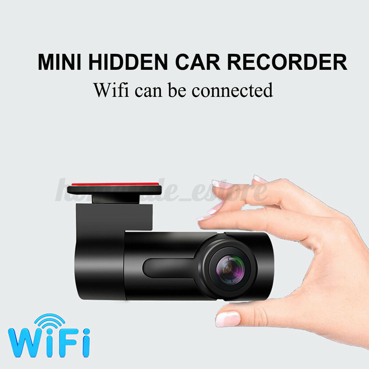 1080P HD WIFI Hidden Mini Car Recorder Car DVR Dash Cam 140Â° Wide Night Vision