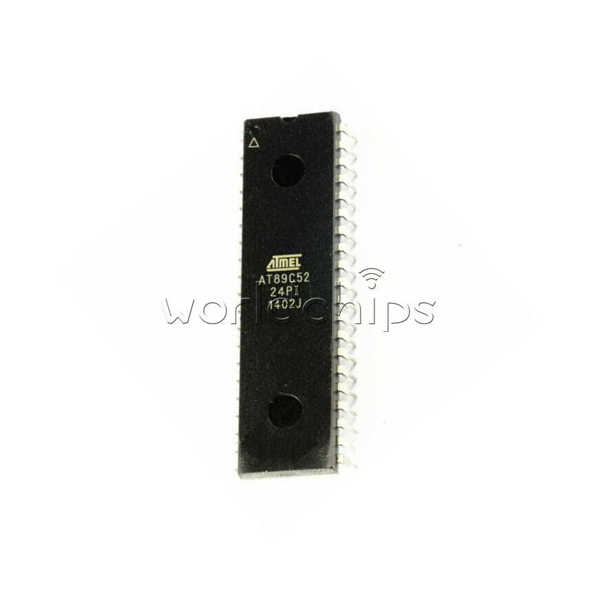 5PCS Lot AT89C52-24PC AT89C52-24PI DIP-40 ATMEL IC