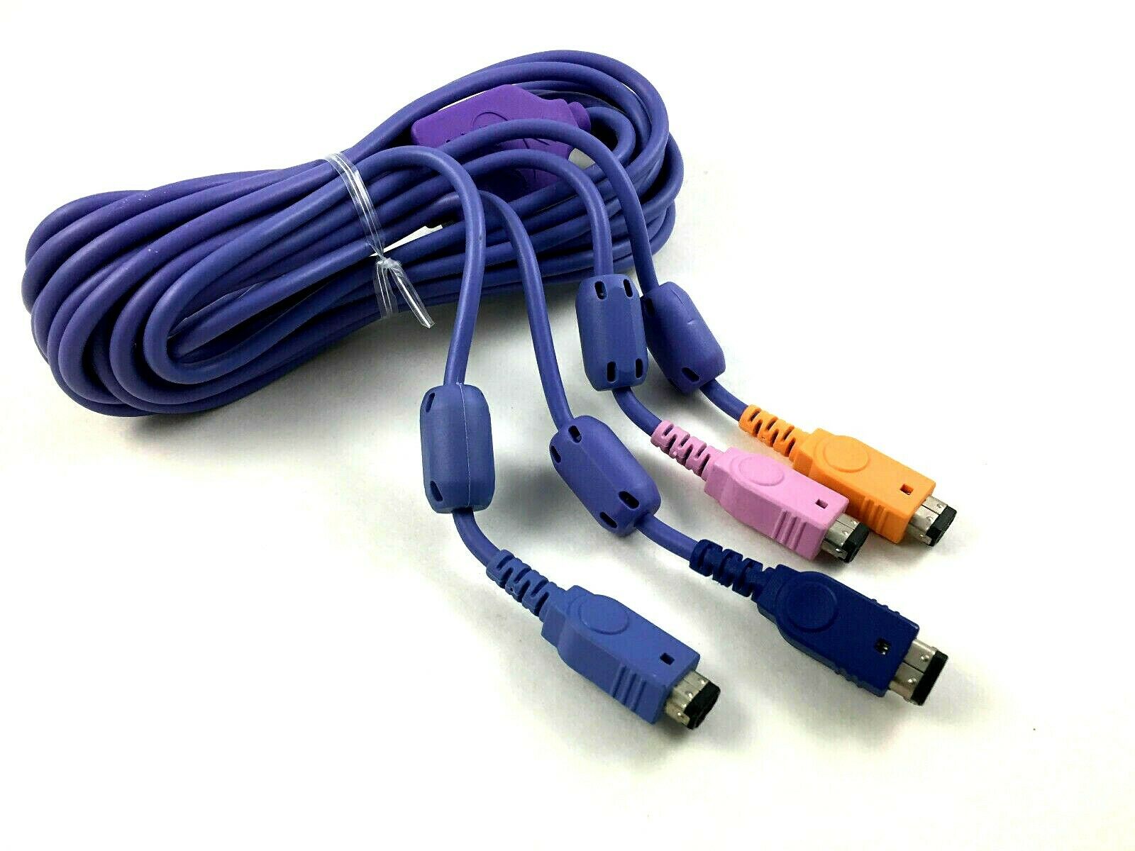 New 4-Player Link Cable for Game Boy Advance or GBA SP - Multiplayer Nintendo