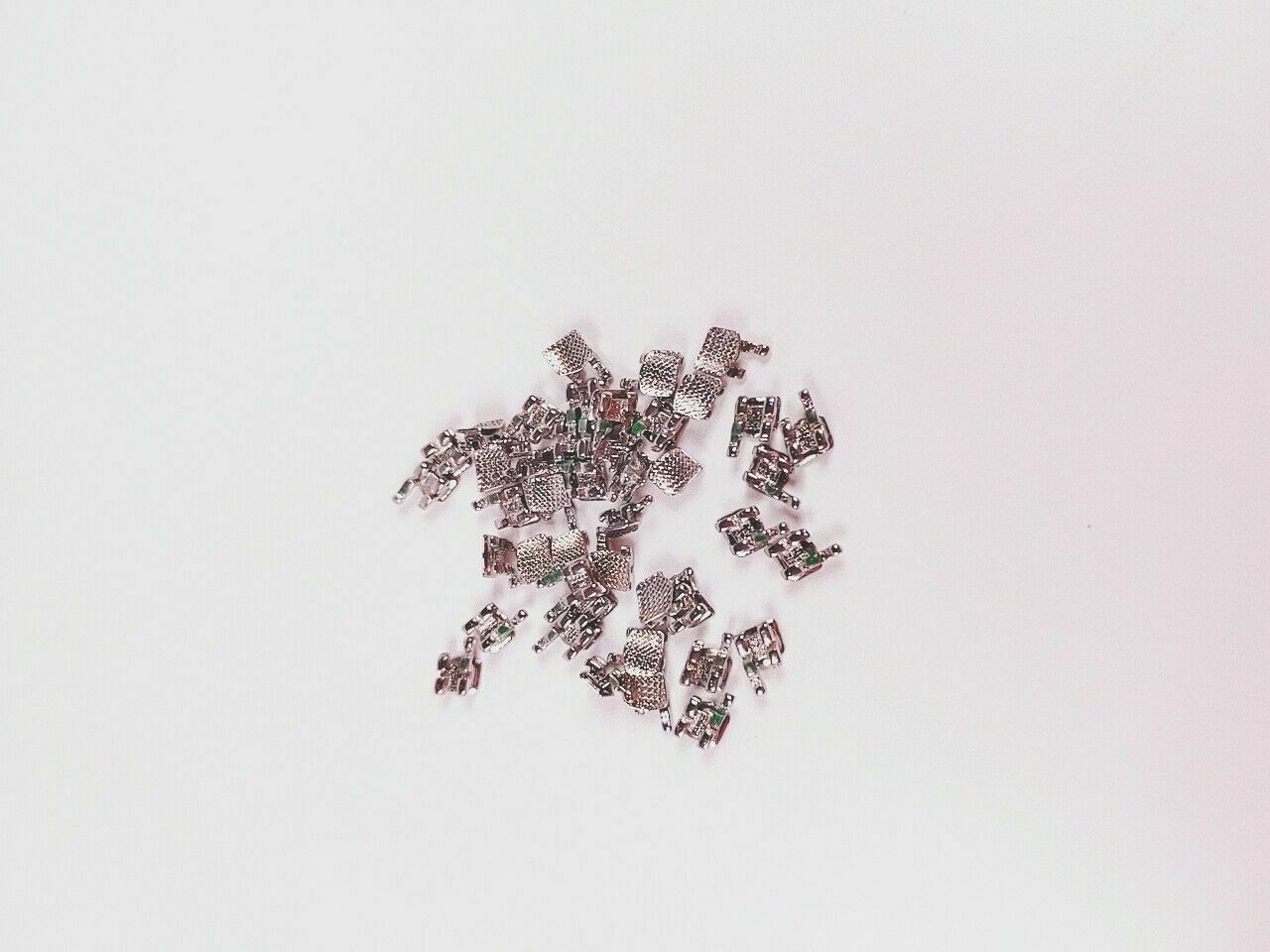 100kits Dental Orthodontic Brackets Mini MBT 022 345 Hooks Metal Molar Braces