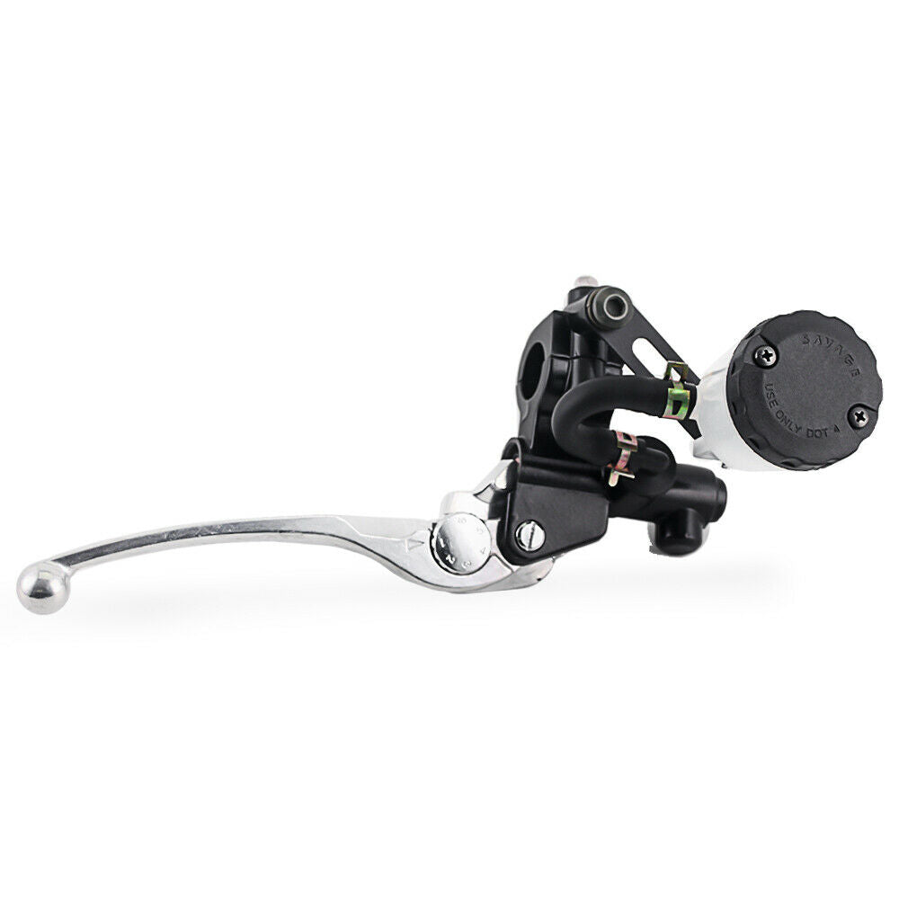 Universal Motorcycle Front Brake Master Cylinder & Brake Levers & Oil Reservoir