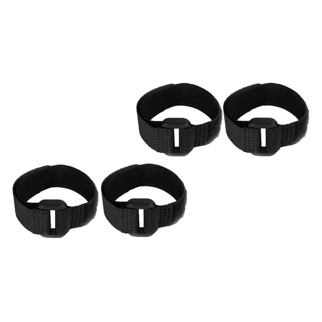 4x Chicken Collar Prevent Rooster from Screaming for Rooster Goose Black