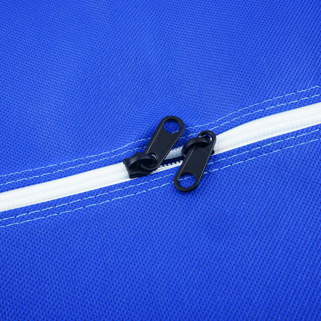 Blue Foldable Large Bag Luggage Storage Bag Travel Hand Pouch Tote Bag Nonwoven