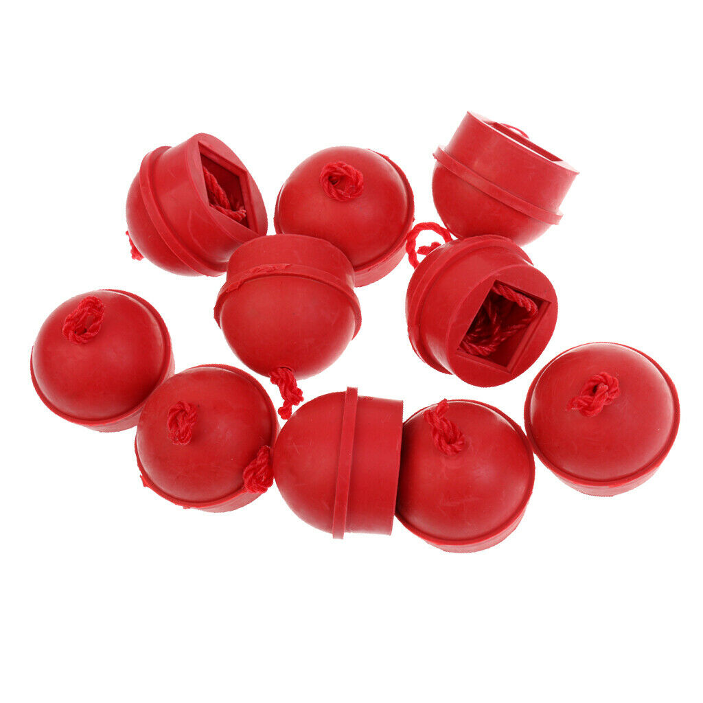 Pool Table Rubber Chalk Holder Billiards Cue Chalk Grip with Cord