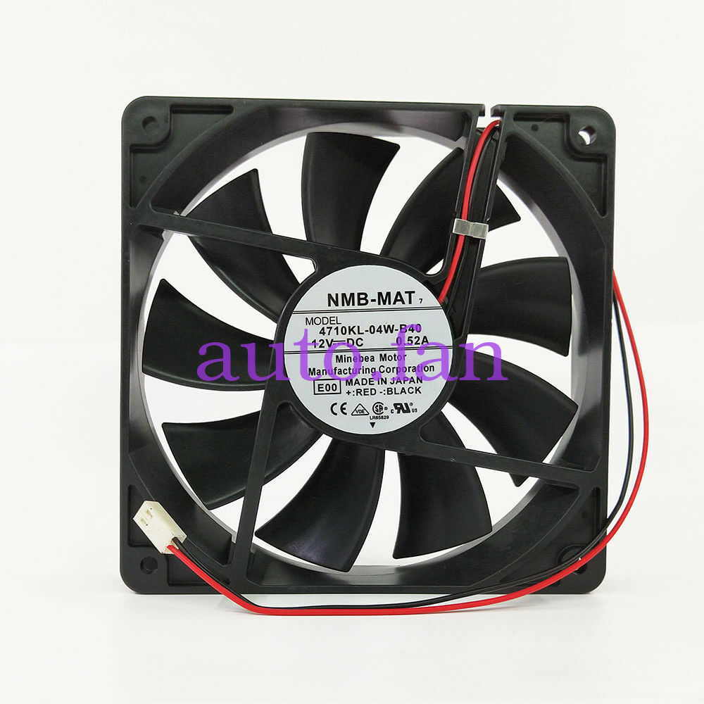 For Nmb Technologies 4710Kl-04W-B40-E00 Axial Fan 119Mm 12Vdc 400Ma