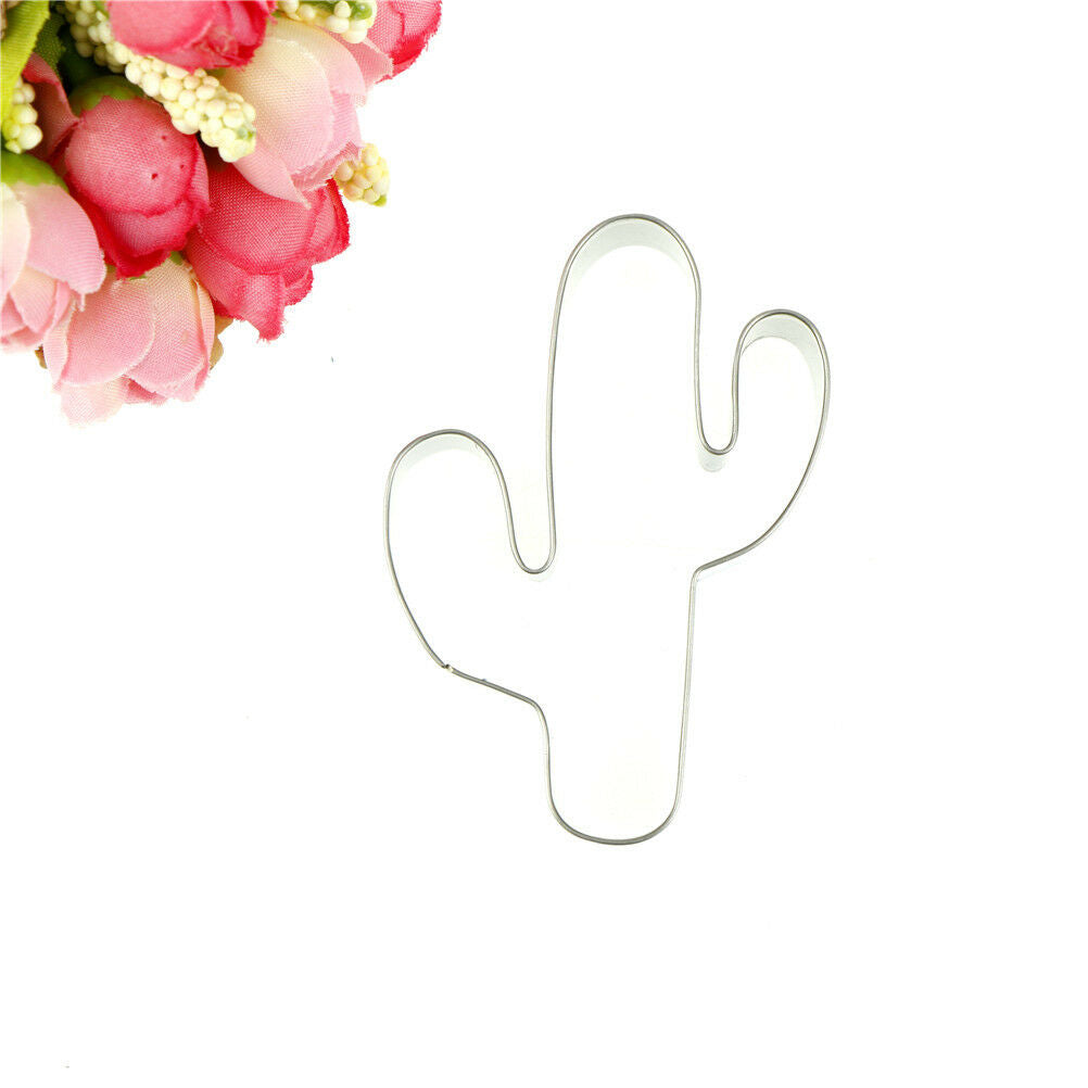cactus cake biscuit cookie cutter decor sugar mold mould baking tool healt.l8