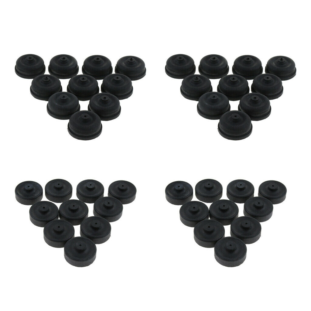Set Of 40 Rubber Cup Parts Diaphragm Air Pump For Aquarium Fishing Pump Replace