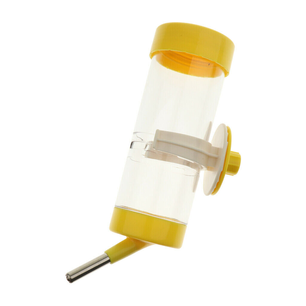Portable Pet Cage Hanging Water Bottle Dog Cat Lightweight Water Dispenser