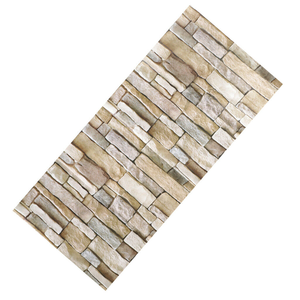 Stone Brick Effect Wall Paper Wall Mural Wall Panels for Wall Living Room