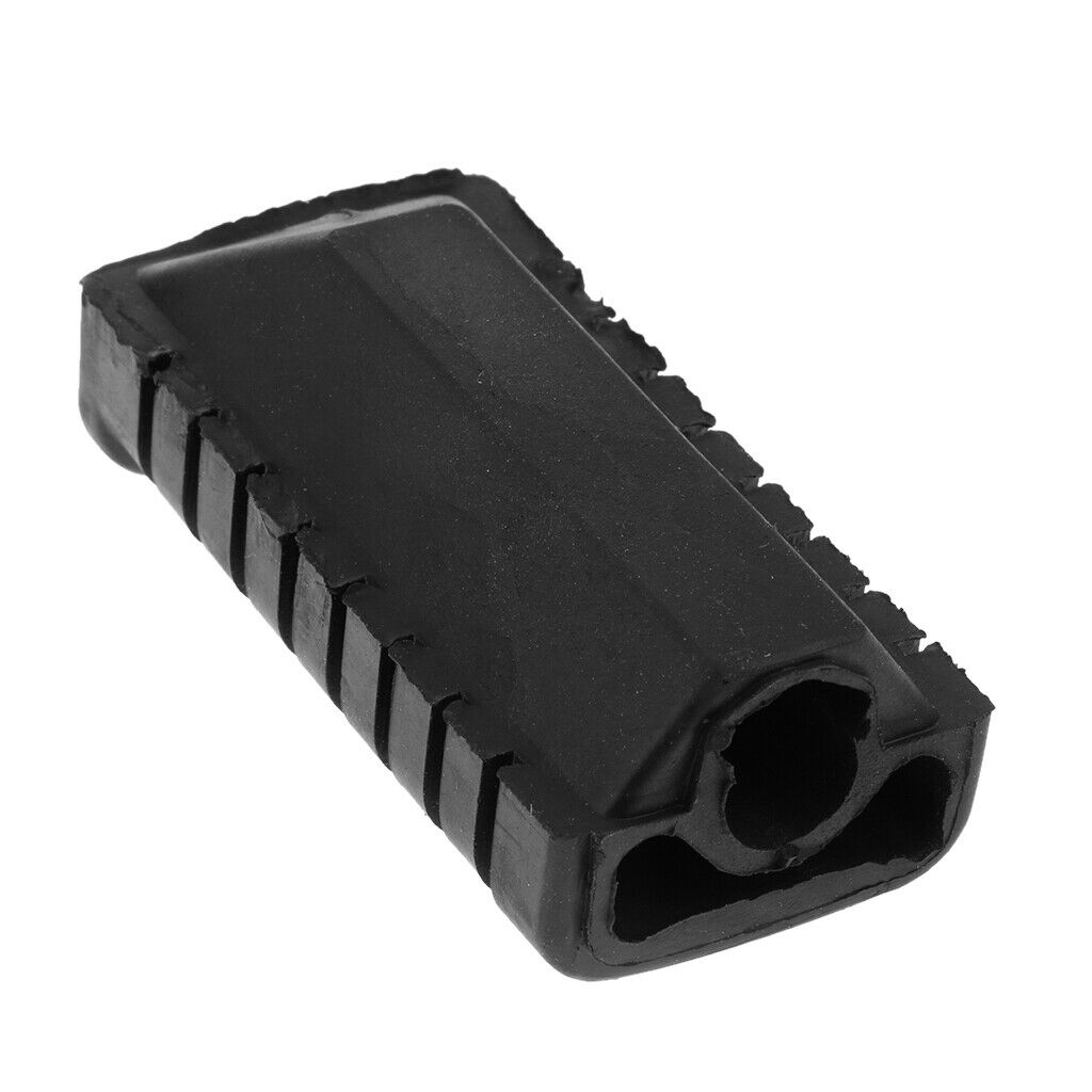 Rubber Nonslip Footrest Pedal Foot Peg Footpeg Covers Set For  WY125 ..