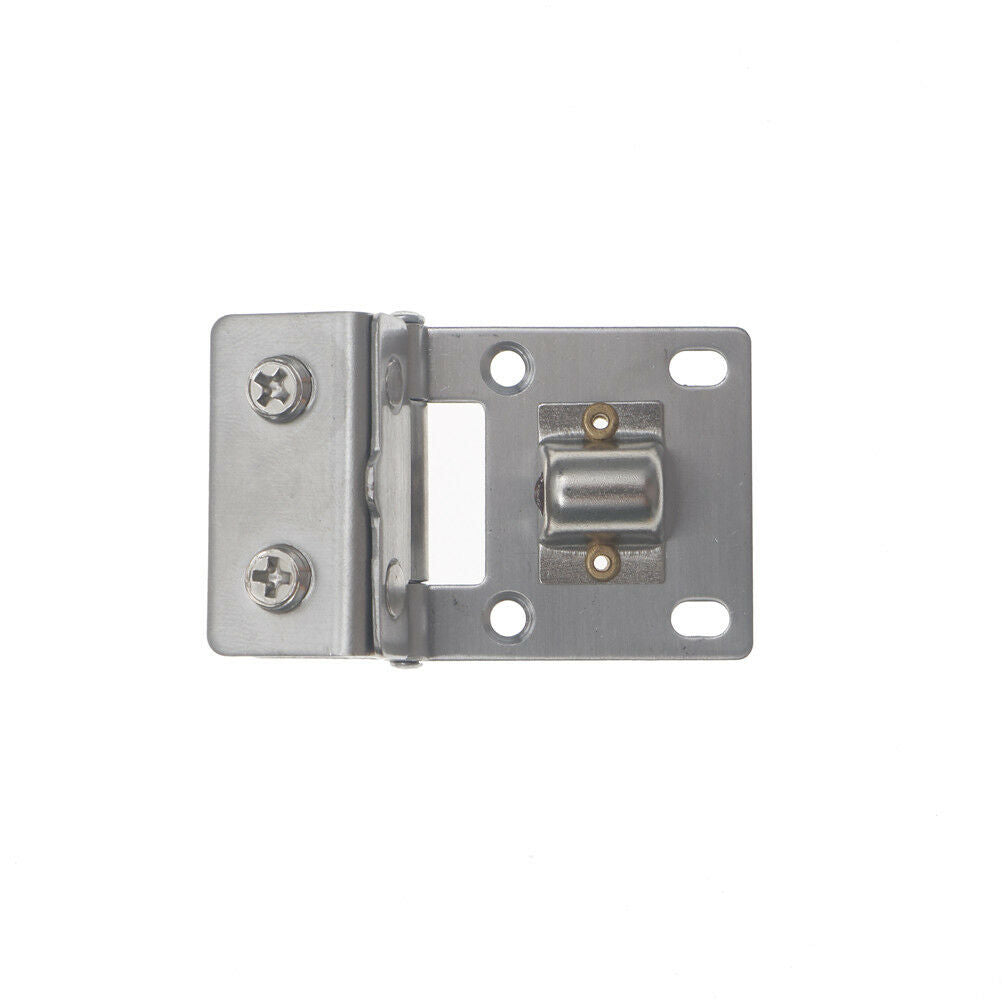 Stainless Double Clamp Shower Hinges 180 Degree Glass Door Cabinet Kitche.l8