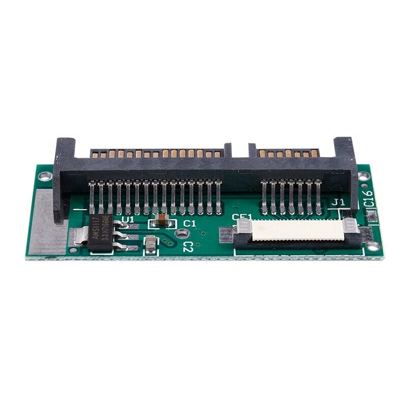 1.8" ZIF CE SSD D to 7+15 Pin SATA Adapter Converter w FFC Cable S8D8D8