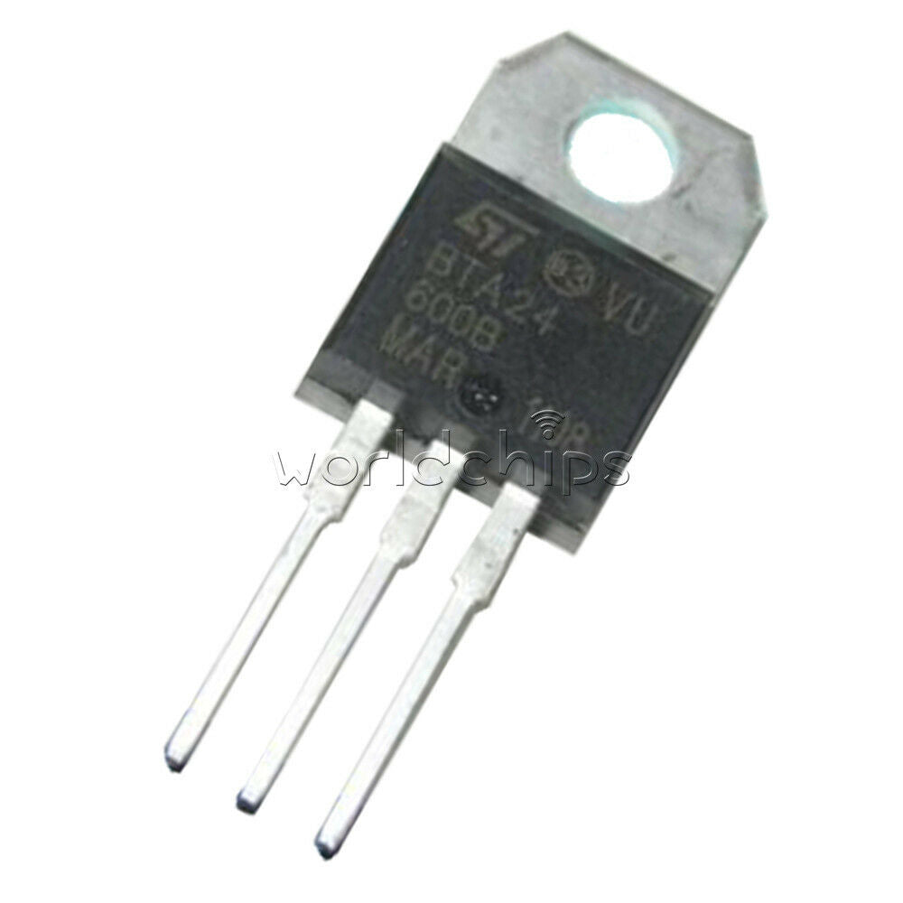 10PCS BTA24-600B BTA24 TRIAC 600V 25A TO-220AB New