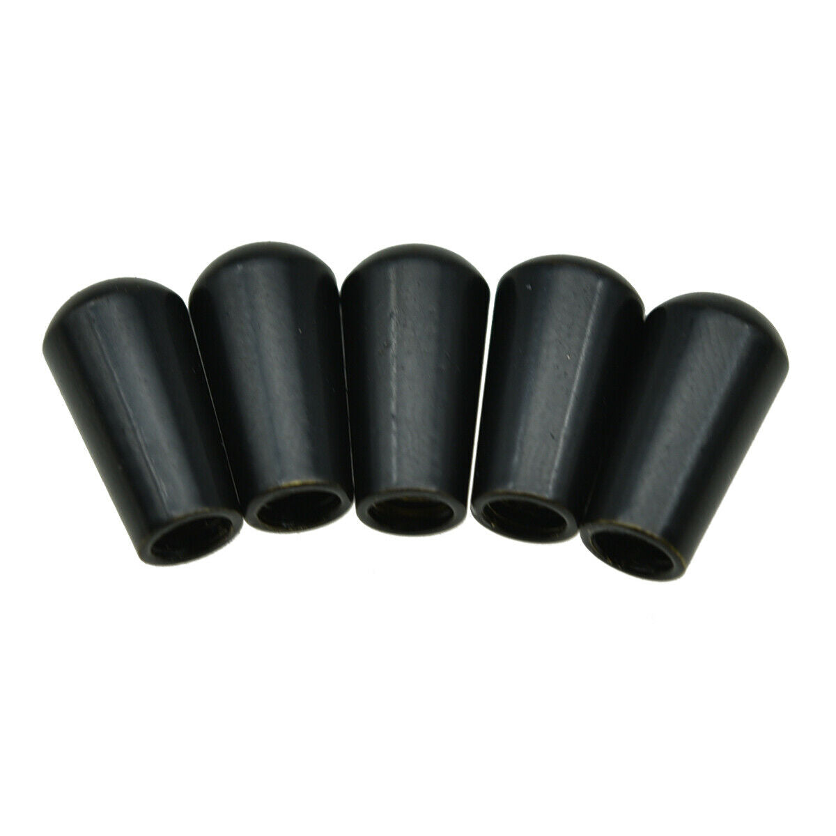 5x Black USA Thread SAE 8-32 Metal Toggle Switch Tip Fits Gibson/Switchcraft