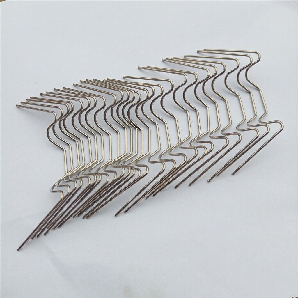 25x Glazing Clips Greenhouse W Type Wire Clip Fixing Clips for Hollow Slabs