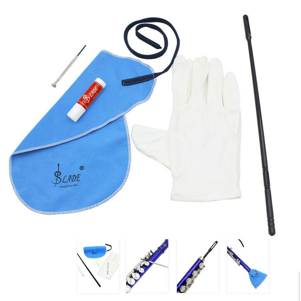 5-in-1 Sax Cleaning Care Kits Cleaning Cloth Cleaning Rod for Sax Accs Parts