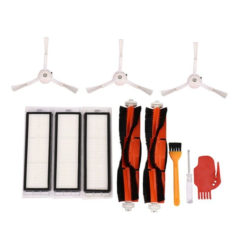 2Pcs Main Brush+3Pcs Hepa Filter+3Pcs Side Brush Vacuum Cleaner High-EfficientZ5