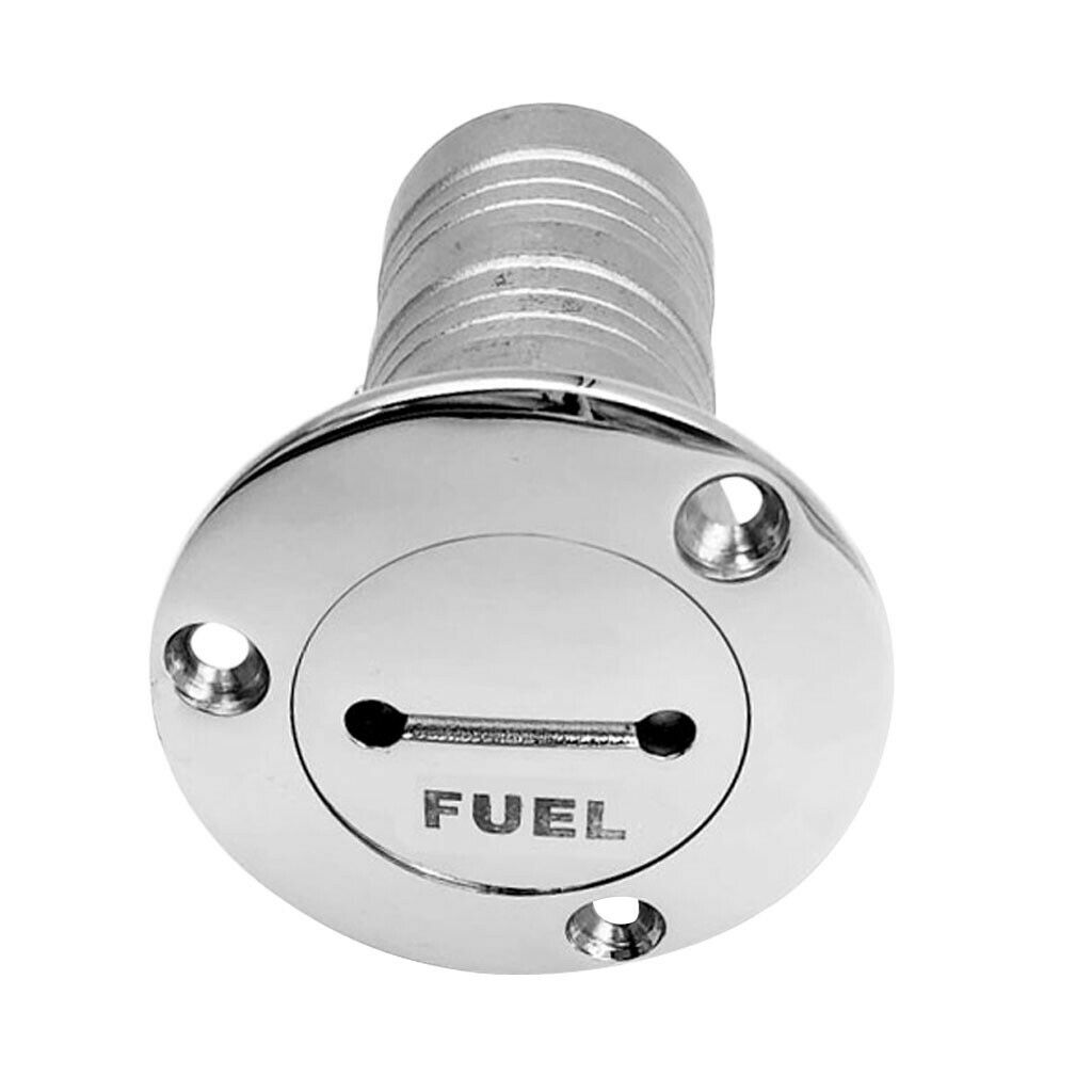 52mm marine boat gas fuel tank deck filler with wrench 316 stainless steel