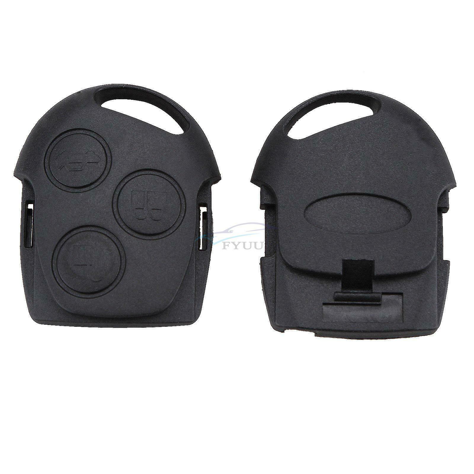 1Set Black Vehicle Key Shell Cover Replacement For Ford Focus Mondeo Broken Case