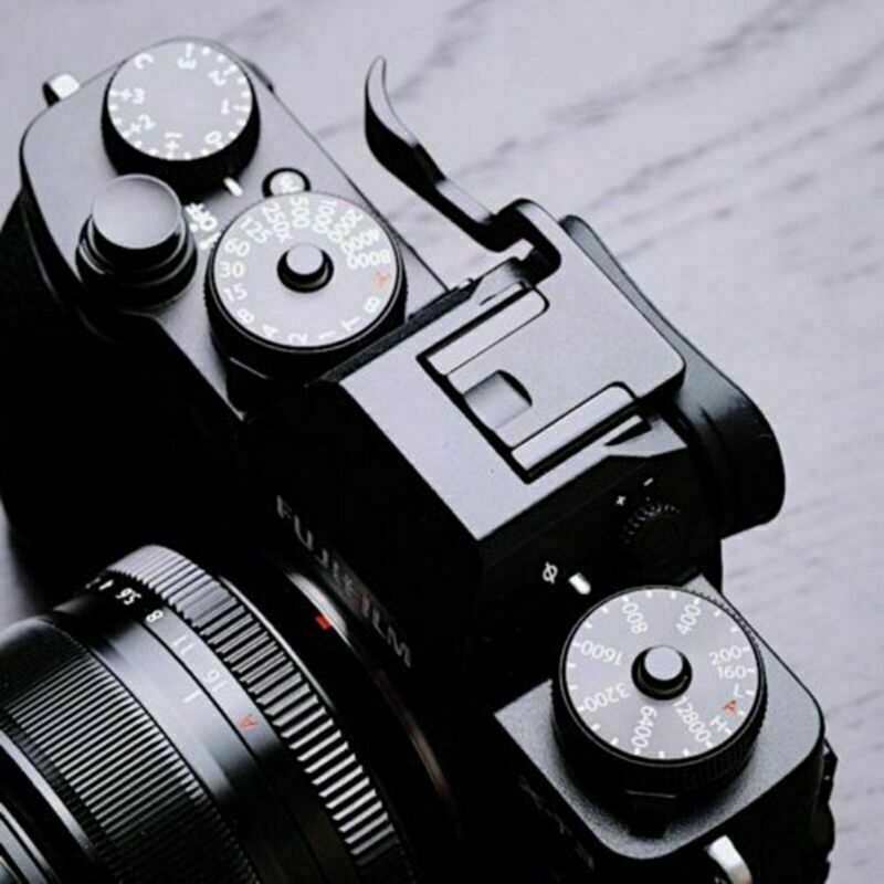 For Fujifilm Fuji XT3 X-T3 Camera FITTEST Aluminum CNC Thumb Handle Grip Hotshoe