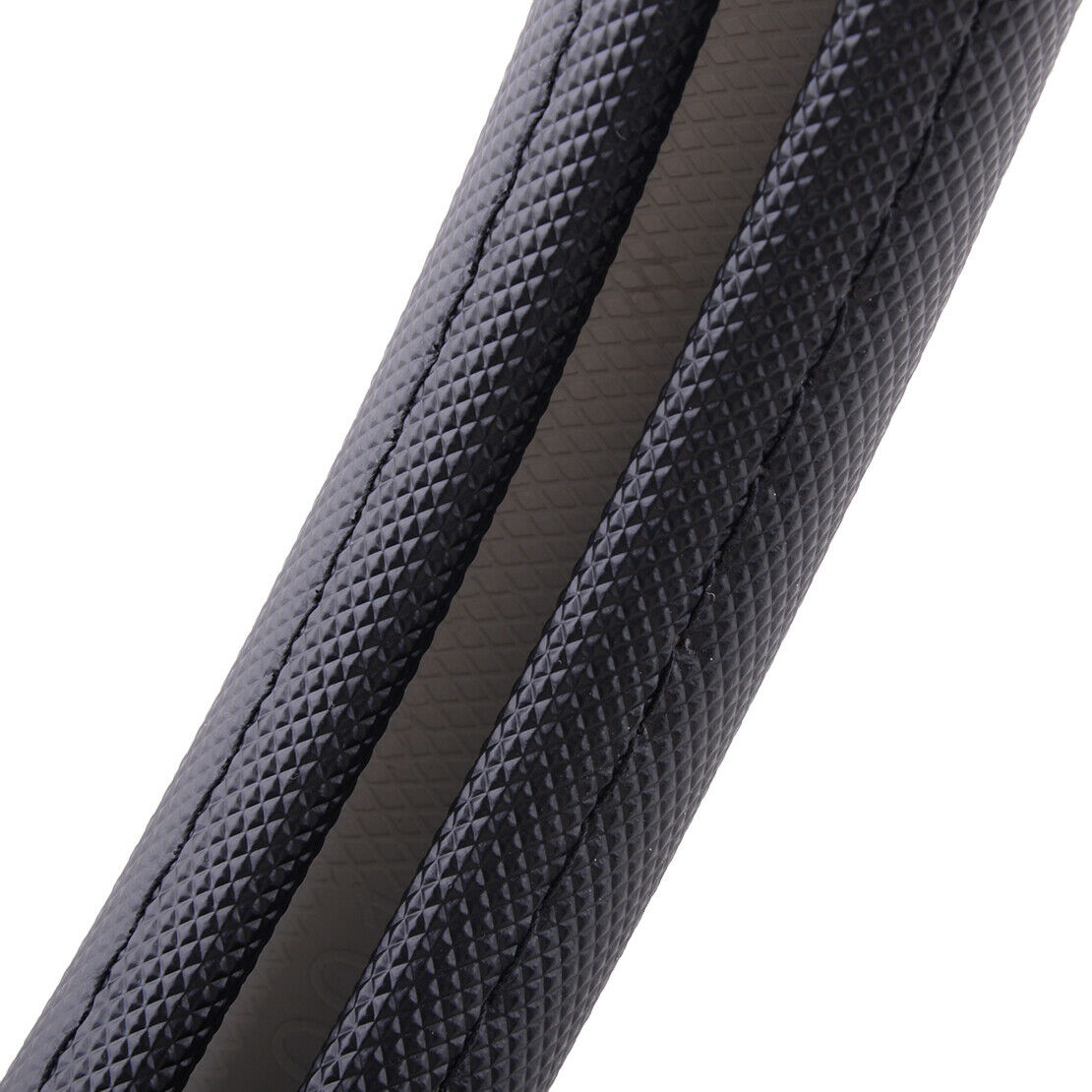 Carbon Fiber Black Car Steering Wheel Cover Gift Set - Universal elegant