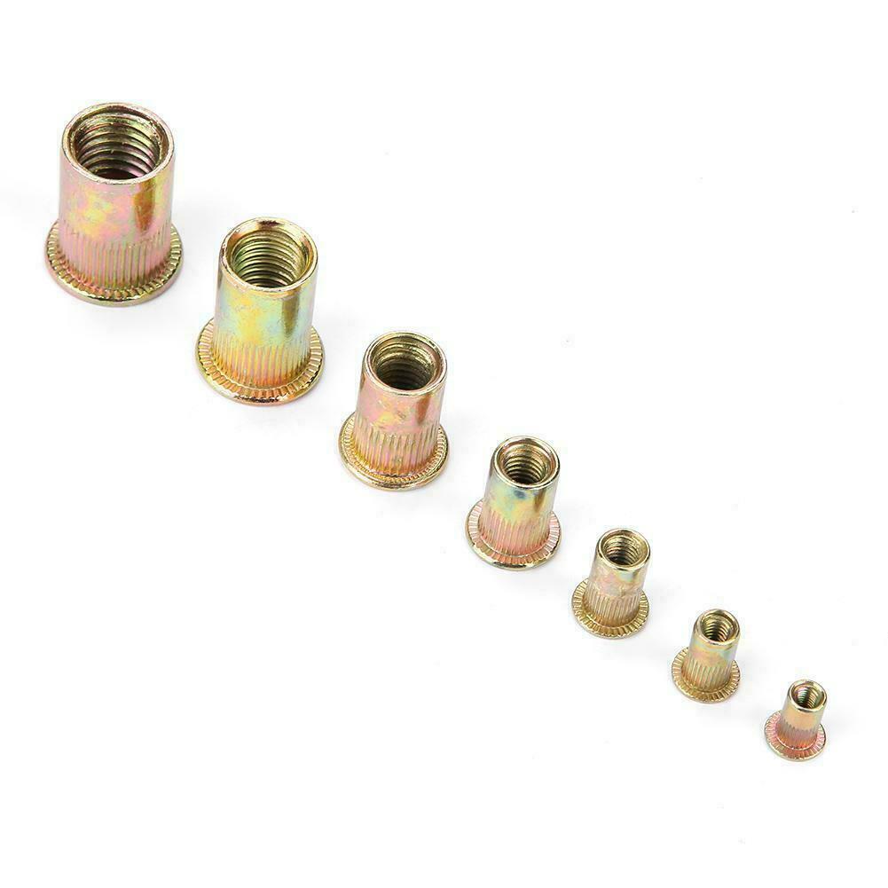 M3 4 5 6 8 10 12 Rivet Nuts Blind Nut Nutsert Stainless Steel Zinc Plated 150pcs