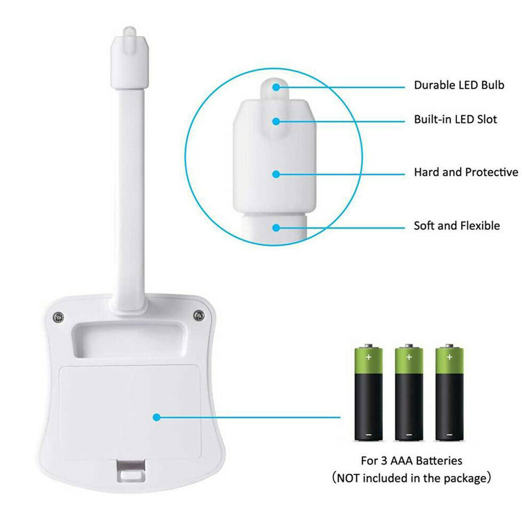 Toilet LED Motion Sensor WC night light, WC light with 8 colors changing LED