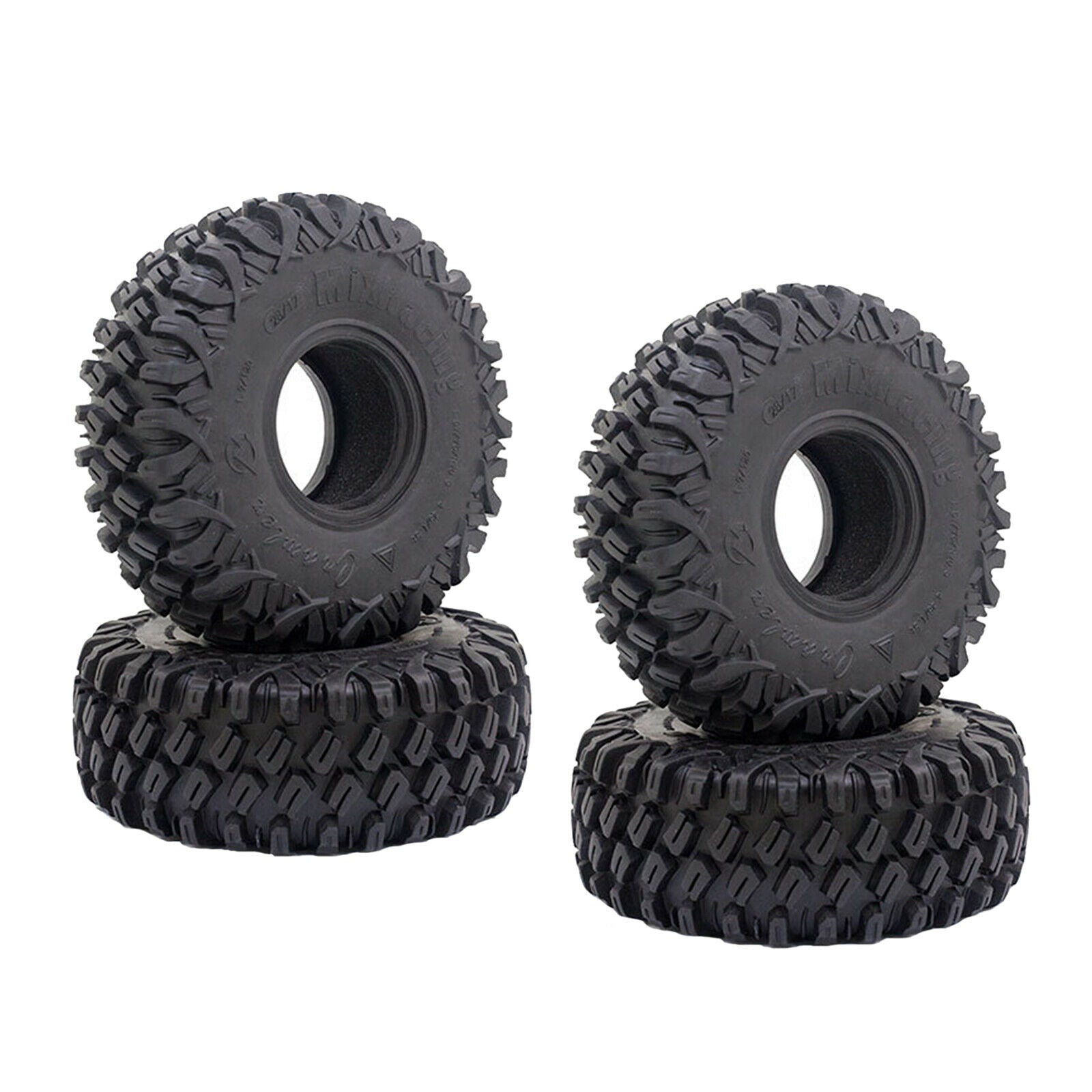 4X 1.9inch Wheel Tires for SCX10 D90 -4 CC01 1:10 RC Crawler Axial DIY