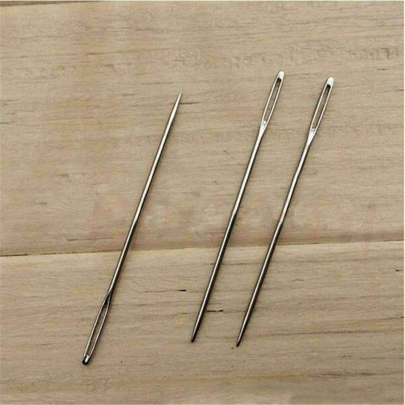 50PCS Sewing Needles Large Eye Hand Blunt Needle Embroidery Darning Tapestry 5cm