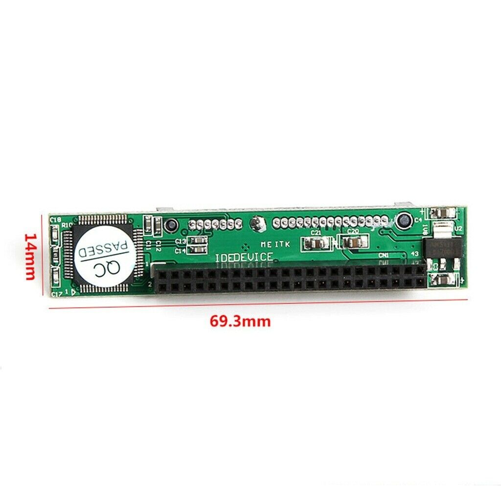 22 Pin Sata Hard Drive To Ide Hdd Converter Adapter Card