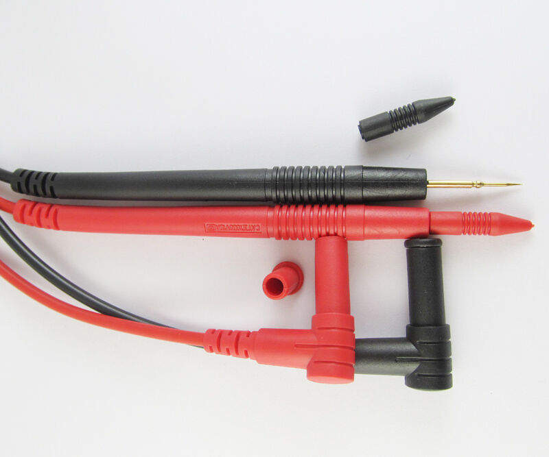Sharp Needle SMD Multimeter Meter Test Lead Probe with Jacket protection 5 sets