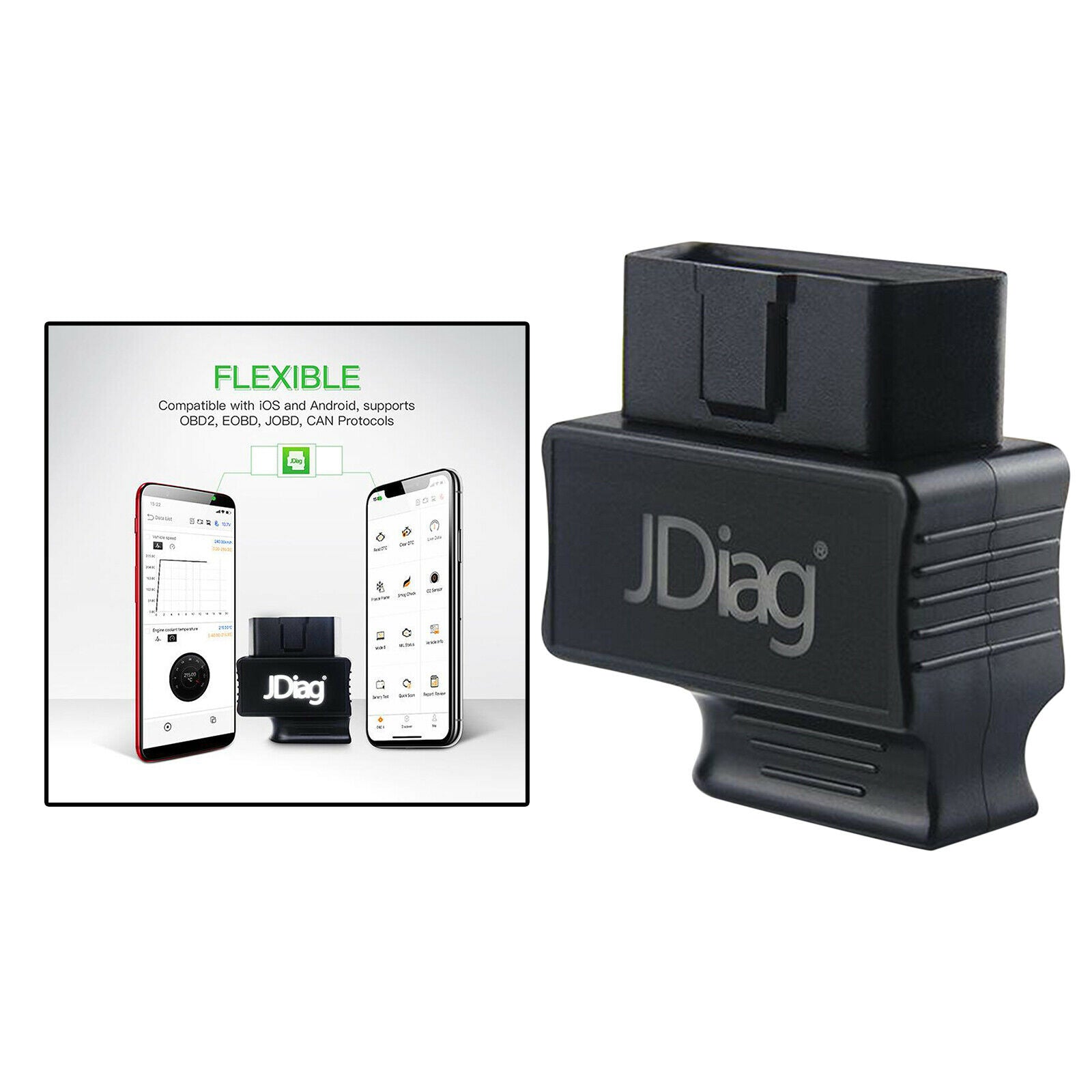 Universal Vehicle Code Reader Auto Diagnostic Check Engine fits for All OBDII