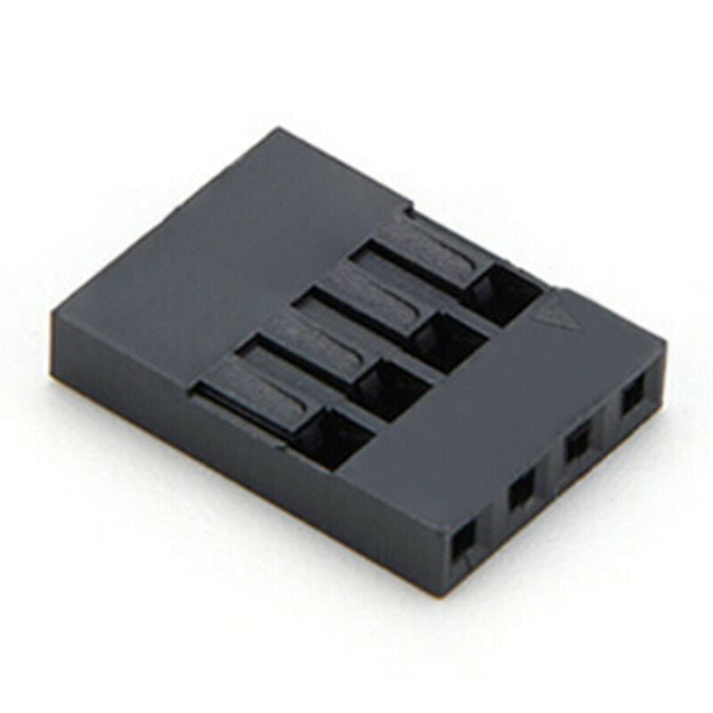100PCS 4P 2.54mm Jumper Wire Cable Housing Female Pin Connector A Kt