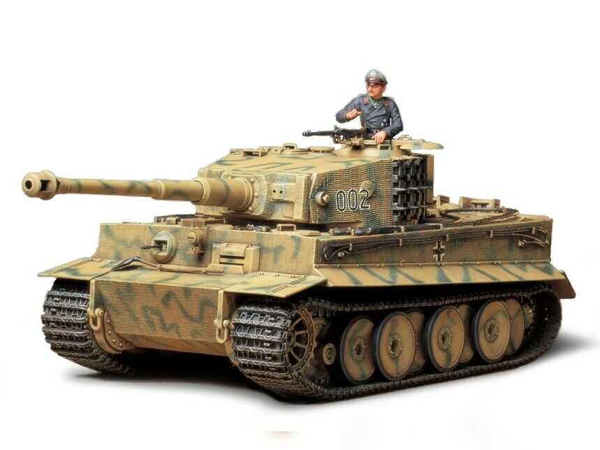 35194 Tamiya German Tiger I Mid Production 1/35th Plastic Kit 1/35 Military Tank