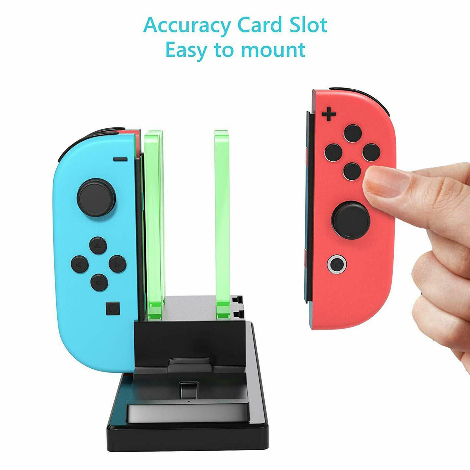 6 in1 Charging Dock Controller Charger Station for Nintend Switch Joy Con&NS Pro