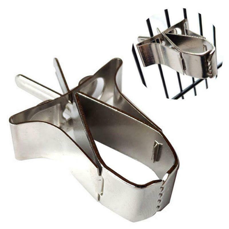 3 Pcs Birds Food Holder Pet Parrot Feeding Fruit Vegtable Clip Feeder Device Pin